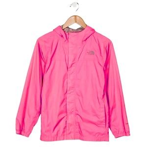 The North Face Rain Jackets & Coats Neon Pink Youth (XL) Girls